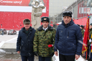 Делегация городского округа Серебряные Пруды приняла участие в праздновании 75-летия Сталинградской битвы в г.Волгоград