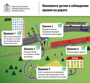 Напоминаем основные правила поведения на дороге