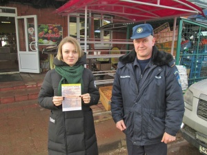 Работники Каширского теруправления ГКУ МО «Мособлпожспас» в выходные дни провели профилактические мероприятия с жителями г.о. Серебряные Пруды 