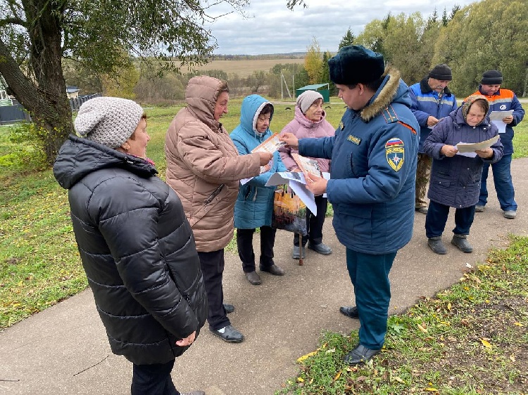 Встреча с жителями с. Глубокое