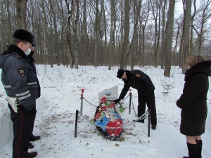 Полицейские г.о. Серебряные Пруды почтили память коллег, погибших в годы Великой Отечественной войны