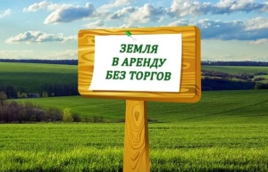 О возможности предоставления без проведения торгов в аренду земельных участков, находящихся в муниципальной собственности