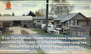 Участковые уполномоченные полиции ОМВД России по городскому округу Серебряные Пруды задержали ранее судимую за мошенничество 51-летнюю местную жительницу, подозреваемую в серии аналогичных преступлений