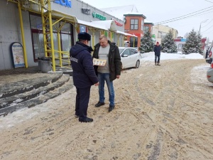 Работники ПСЧ-207(с) ГКУ МО «Мособлпожспас» провели профилактические мероприятия в Серебряных Прудах  