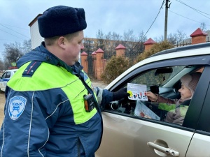 На улице Школьной в рамках проведения еженедельных оперативно-профилактических мероприятий прошло профилактическое мероприятие «Детское кресло».