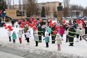 Флэшмоб «Дети против пожаров»