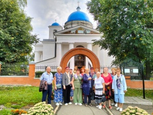 Сегодня в Серебряных Прудах побывали участники «Активного долголетия» из г. Зарайска