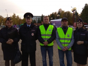 Охрана общественного порядка на ярмарке "Дары осени в Подмосковье