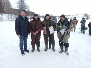 На Заревском пруду прошло первенство г.о. Серебряные Пруды по зимней спортивной рыбалке 