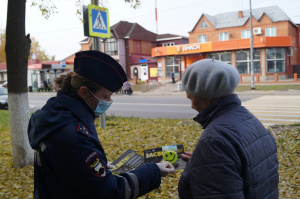 Участникам дорожного движения напомнили о значимости использования световозвращающих элементов.  