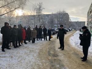 В Серебряных Прудах участковые отчитались перед населением