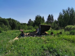 В результате пожара в СНТ "Кормовое" погибли 2 человека